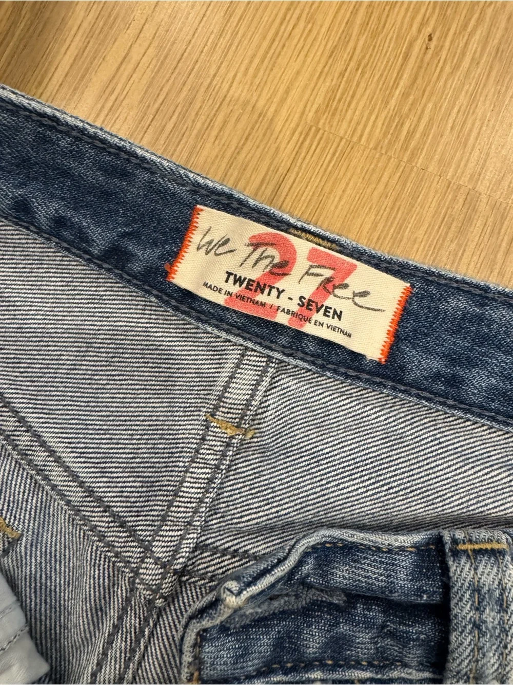 We The Free casual distressed